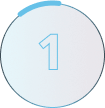 One in circle