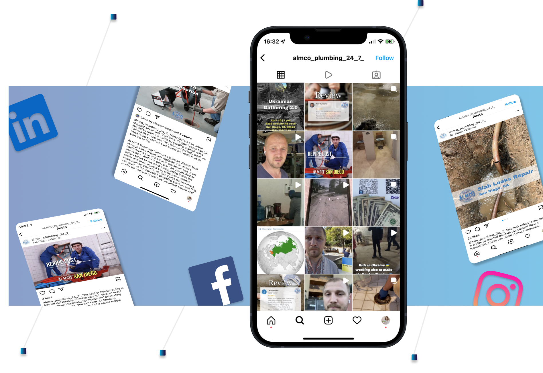 Social Media Marketing for Plumbers Company