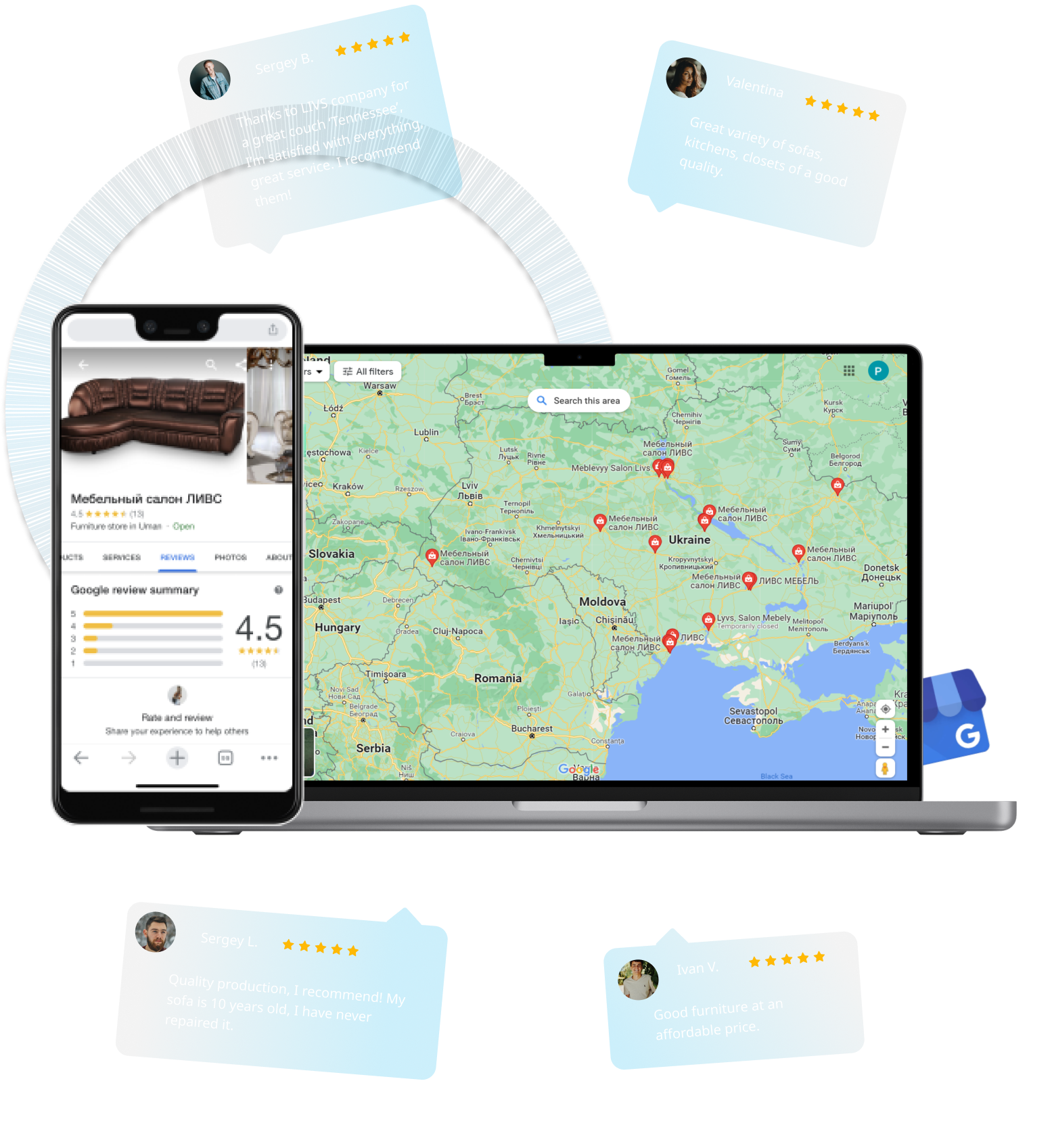Google Business Profile for Furniture Factory