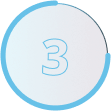 number three in a circle