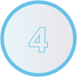 number four in a circle